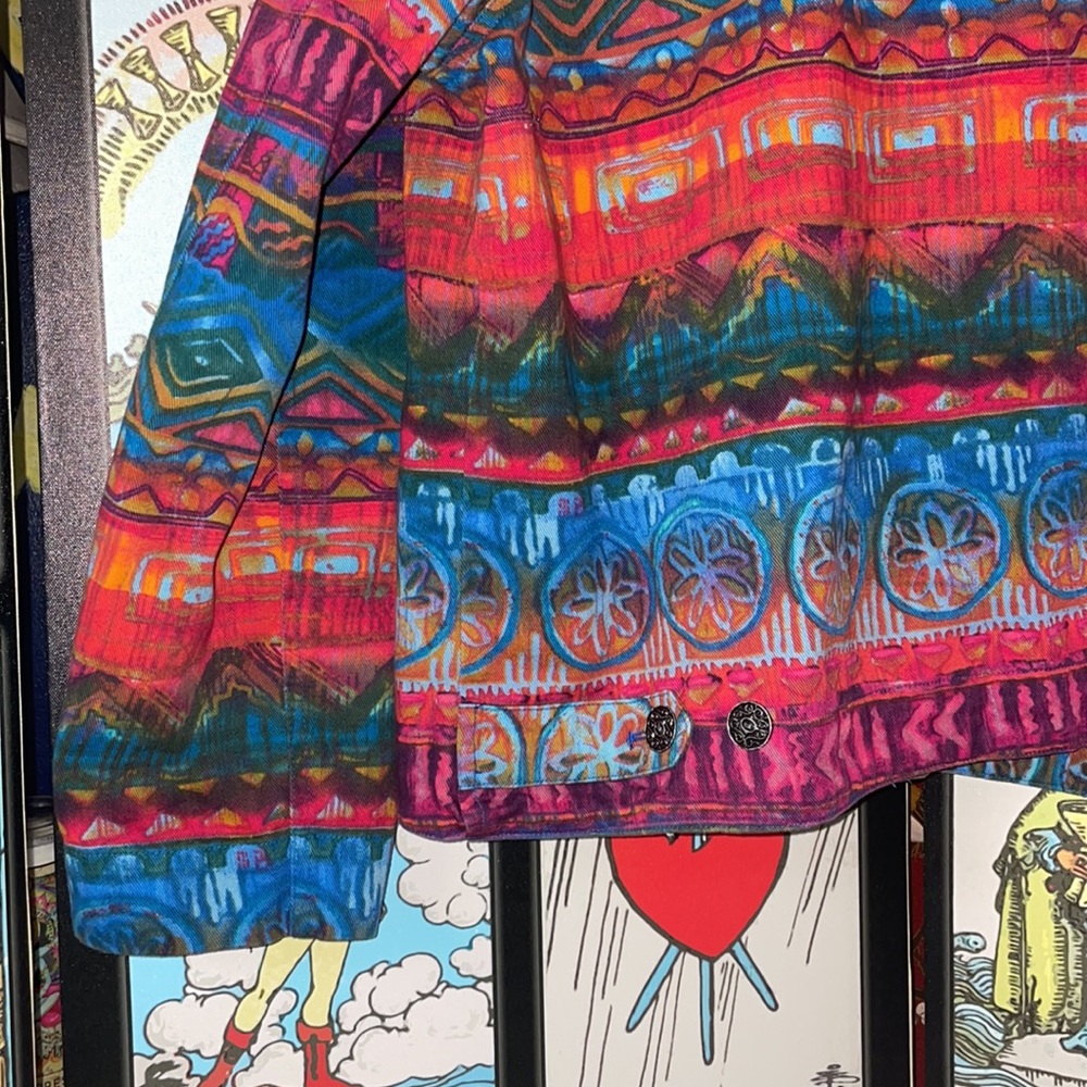 🌹 Groovy Multi-Print Jacket 🌹 - Picture 6 of 6
